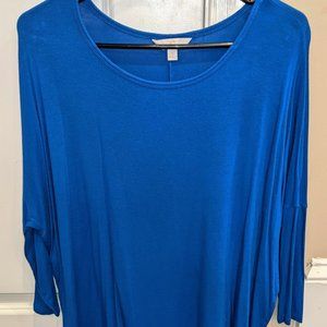 Charming Charlie- Blue Shirt